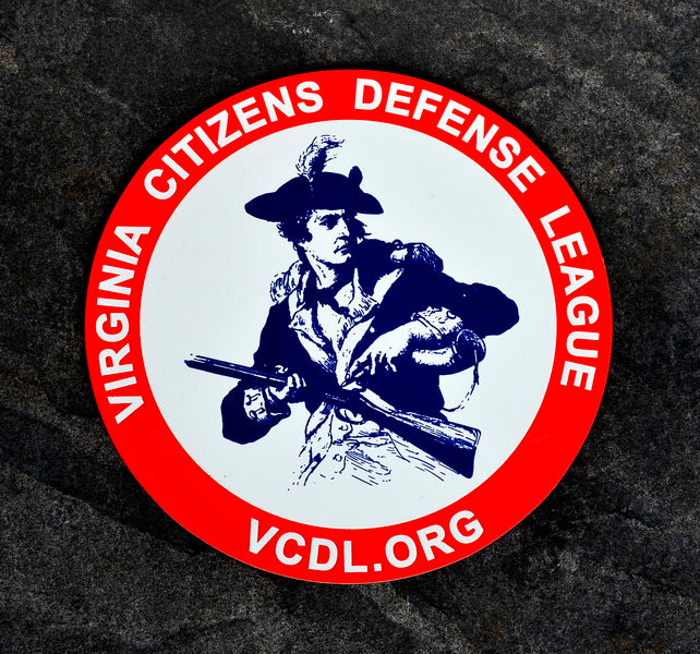 VCDL Minute Man Logo Magnet - 6 Inch