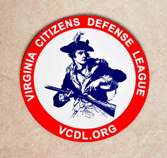 VCDL Minute Man Logo Magnet - 6 Inch
