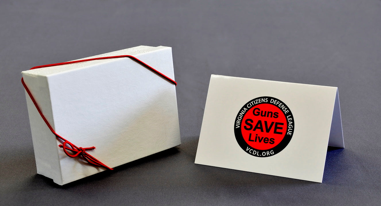 Thank You Cards - Guns Save Lives (GSL) and Minute Man Logo (MM)