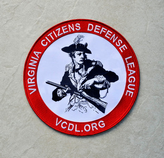 VCDL Minute Man Logo Patch -  10 Inch
