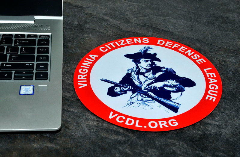 VCDL Minute Man Logo Mouse Pad - 8 Inch